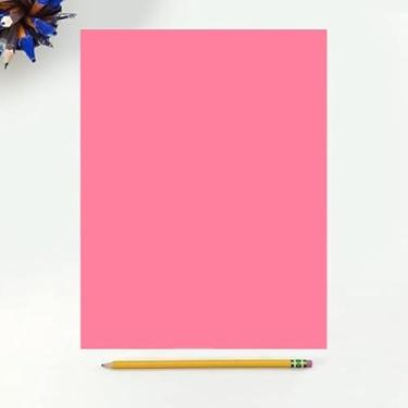 Imagem de Papel de cópia colorido, 9 kg, 21 x 28, 500 folhas por resma (cereja)