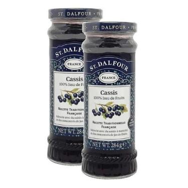 Imagem de kit 2 GELÉIA PREMIUM ST. DALFOUR SABOR CASSIS - 248G
