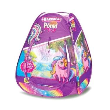 Imagem de Barraca Infantil Beauty Pônei - Samba Toys Poliéster