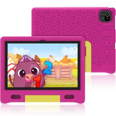 Imagem de Tablet ApoloMedia Kids Tablet 10 polegadas 32GB de armazenamento 5000m