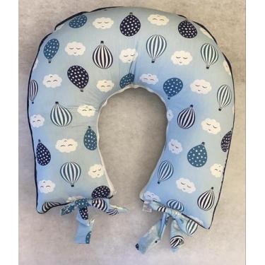 Imagem de Almofada para amamentação de bebe Recém Nascido - Balão Dingo - Azul C