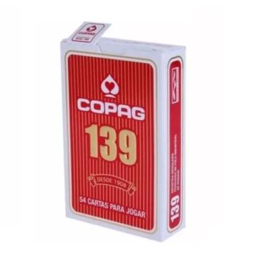 Imagem de Baralho Copag 139 Cartucho Unitário Naipe Convencional