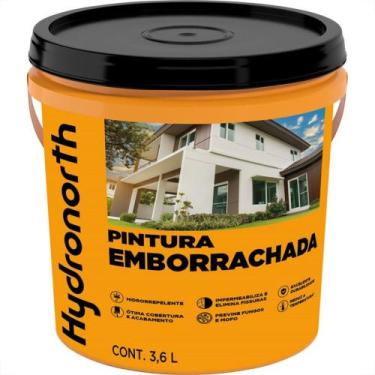 Imagem de Tinta Emborrachada Hydronorth 3,6L Branco - RCD