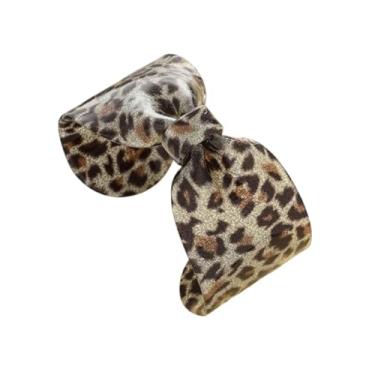 Imagem de Pulseira aberta com laço de resina com glitter, personalidade, arco-íris, geométrico, com laço irregular, placa de acetato, pulseira leve e grossa para mulheres, joias e presentes, Medium, Resina, Sem