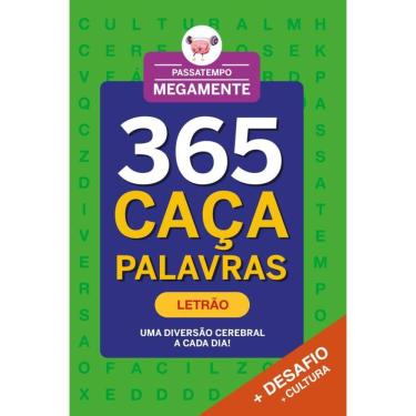 Imagem de Passatempo Megamente 365 Caça-Palavras - Letrão