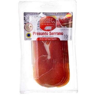 Imagem de Presunto Serrano Fatiado 100g - Josep Llorens