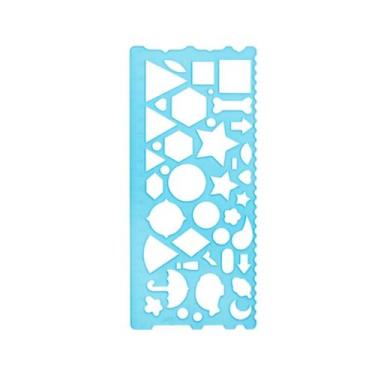 Imagem de Régua Geométrica BRW 20cm , Azul