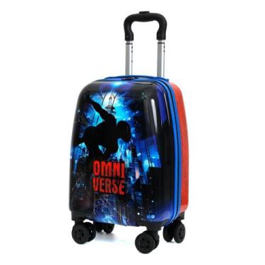 Imagem de Mala Infantil Escolar Viagem Omni Verse  ABS Rígido Rodinha 360 - CRUZ