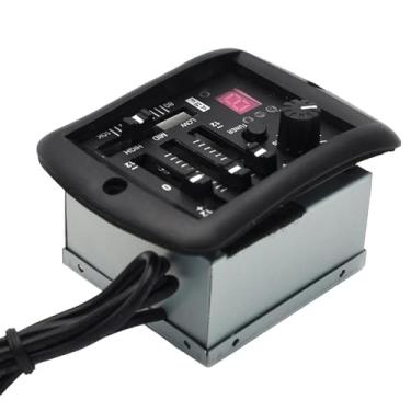 Imagem de Milageto EQ Equalizer Pickup Pré -amplificador Equalizador Profissional EQ Preamp System Guitar Equalizer Pickup