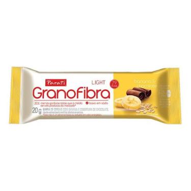 Imagem de Kit c/ 6 Barra cereal Granofibra banana chocolate 20g