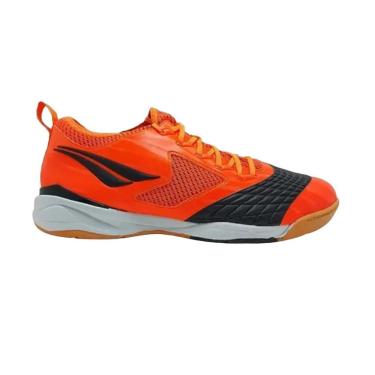 Imagem de Chuteira Futsal Max 1000 Ecoknit 124223-3300 - Laranja/Preto 42