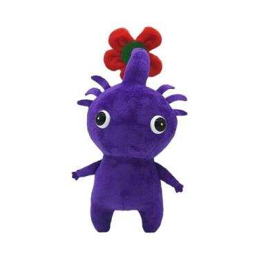 Imagem de Boneco de Pelúcia Pikmin Blue Rock Ice - Brinquedo de Pelúcia Pikmin 4