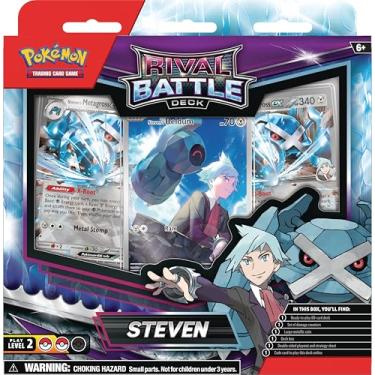 Imagem de Pokemon TCG: Rival Battle Deck — Steven (60 Cards)