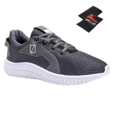 Imagem de Tênis Masculino  Conforto e Performance para Treinos e Caminhadas Com Carteira-Masculino
