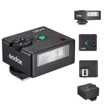 Imagem de Flash Speedlight Godox Im30 Mini Para Câmeras Mirrorless E Dslr