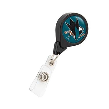 Imagem de Desert Cactus Porta-crachá retrátil San Jose Sharks NHL Team Ticket Clip Reel ID