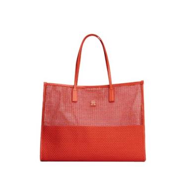 Imagem de Tommy Hilfiger Bolsa feminina de verão, argila rústica, Argila rústica, One Size