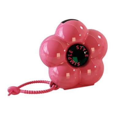 Imagem de Wzmzjy Caixa de Joias Pequena com 5 Grades E Cordão de Armazenamento Criativo Multifuncional para Namorada E Avó, Rosa