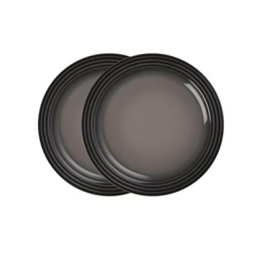 Imagem de Jogo de 2 Pratos Rasos de Cerâmica 27 cm Flint