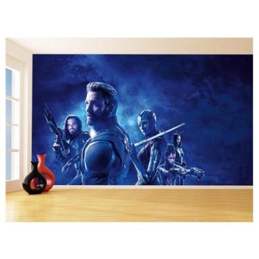 Imagem de Papel De Parede 3D Heróis Vingadores Ultimato 3,5M Nhma289 - Você Deco