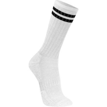 Imagem de Kit 2 Pares Meia Confort Fitnes Academia Corrida Cano Alto - duck, Bra