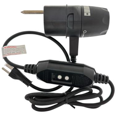 Imagem de ORIGPARTS Unidade controladora 65630 com GFCI, peças de reposição para churrasqueira elétrica compatíveis com Weber Q 140/1400/240/2400