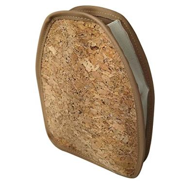 Imagem de Cooler Bolsa Térmica para Garrafa 750 ml em Nylon com Gel Interior para Bebidas Geladas CTK Mais (Cortiça)