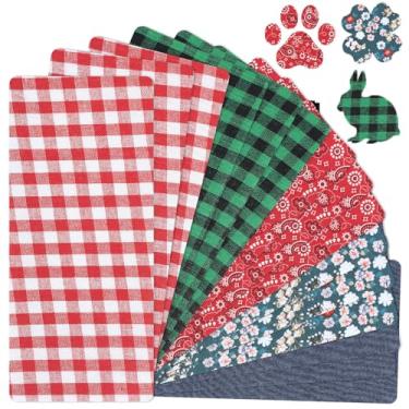 Imagem de Syhood 15 folhas de tecido remendado a ferro 14,92 x 28 cm ferro em roupas kit de reparo para consertar bolsos de calças de sofá furos joelhos cotovelo (fofo)