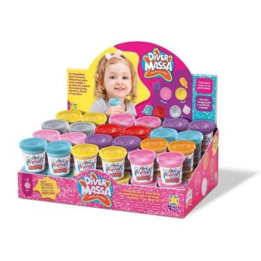 Imagem de Diver massa display c/ 48 unidades glitter - DIVERTOYS