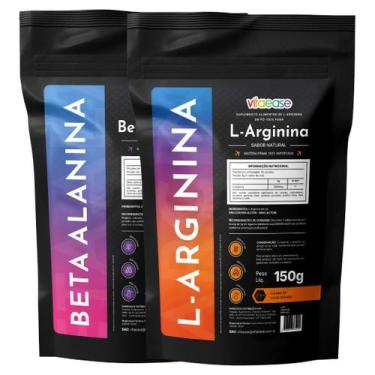 Imagem de vitaease - L-Arginina em Pó + Beta-Alanina 150g, Sem sabor
