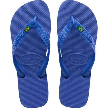 Imagem de Chinelo havaianas brasil, Azul, 35