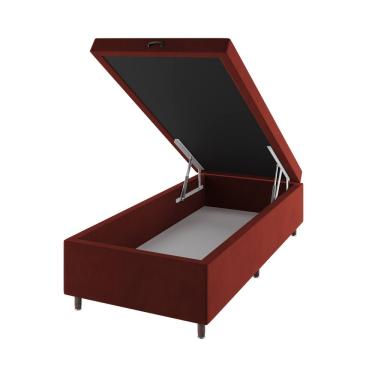 Imagem de Base Box Bau Solteiro Cairo (43x88x188cm) Cobre - Casa Giulia