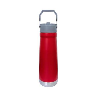 Imagem de Garrafa Térmica Flip 650ml Cor Vermelho