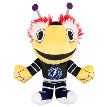 Imagem de Bleacher Creatures Tampa Bay Lightning Thunderbug 8" Kuricha Mascot Sitting Plush 2025 - Soft Chibi Inspired Mascot