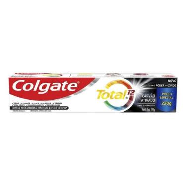 Imagem de Kit c/ 2 Pasta De Dentes Colgate Total 12 Carvao Ativado