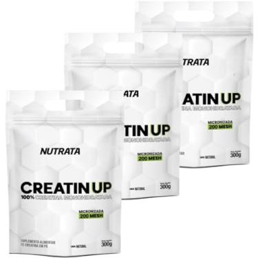 Imagem de Kit 3 Unidades de Creatina 300 Cada Refil Creatin Up Pura