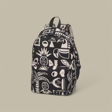 Imagem de Mochila Farm Xodó Lenço Tropicano Cor Preta