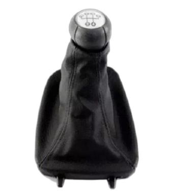 Imagem de Bola Manopla + Coifa Câmbio Vectra 1997 98 A 2002 Napa Preta