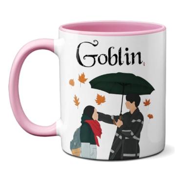 Imagem de Caneca Dorama Goblin You Are My Destiny Kim Shin Ji Eun-tak (Rosa)