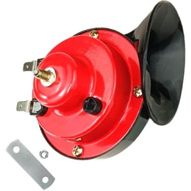 Imagem de Buzinas de trem super altas 300DB, kit de substituição de buzinas de ar à prova d'água de 12 V, carro, motocicleta, caminhão, bicicleta, barco, carro, caracol elétrico, buzina dupla