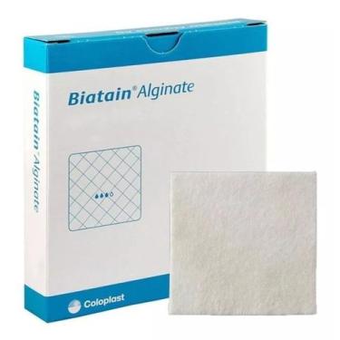 Imagem de Curativo De Espuma Coloplast 10X10 Centimetros Biatain Alginato - NAO 