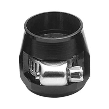 Imagem de Braçadeira De Acabamento Para Mangueira De Combustível De Alumínio Par