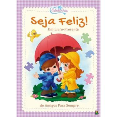 Imagem de Quebra cabeça seja feliz um livro presente de amigos para sempre - est