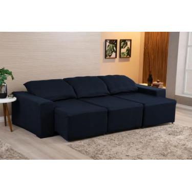 Imagem de Capa De Sofá Retrátil Reclinável 03 Lugares Protetor Diário Contra Suj