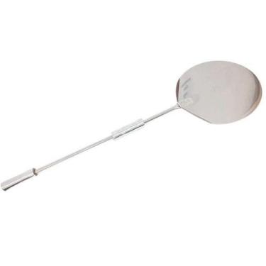 Imagem de Pá De Pizza 30cm Cabo Deslizante Para Forno a Lenha Aço In - INOX LAUR