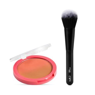 Imagem de Vult Combo Pó Compacto Duo Blush e Bronzer 6g + Pincel Multi Blush