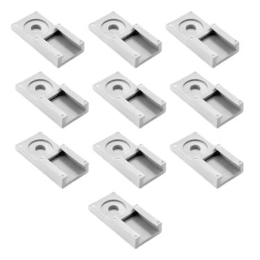 Imagem de Edinstry 10 clipes de montagem para conectores multipinos da série Deutsch DT, 2, 3, 4, 6, 8, 12 vias, acessórios de cabos elétricos automotivos