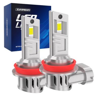 Imagem de Zyvirexa Compatível com lâmpadas de farol de neblina Subaru WRX 2015-2021, luz branca, design 1:1 com ventilador de resfriamento, sem necessidade de adaptador, Plug and Play, pacote com 2