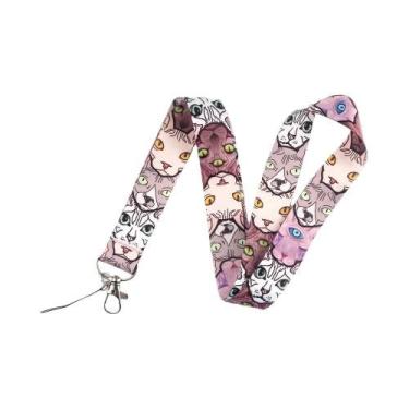 Imagem de Chaveiro Lanyard Fofo De Planetas Famosos P5710, Suporte Para Cartão D