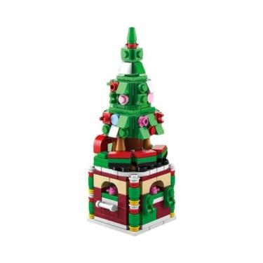 Imagem de Conjunto De Blocos De Construção De Natal 6 Em 1 Casa De Vila De Inver